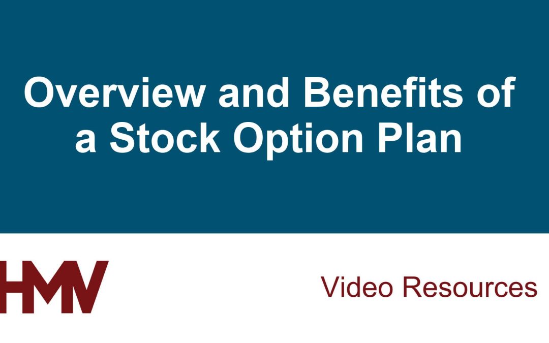 Overview and Benefits of a Stock Option Plan