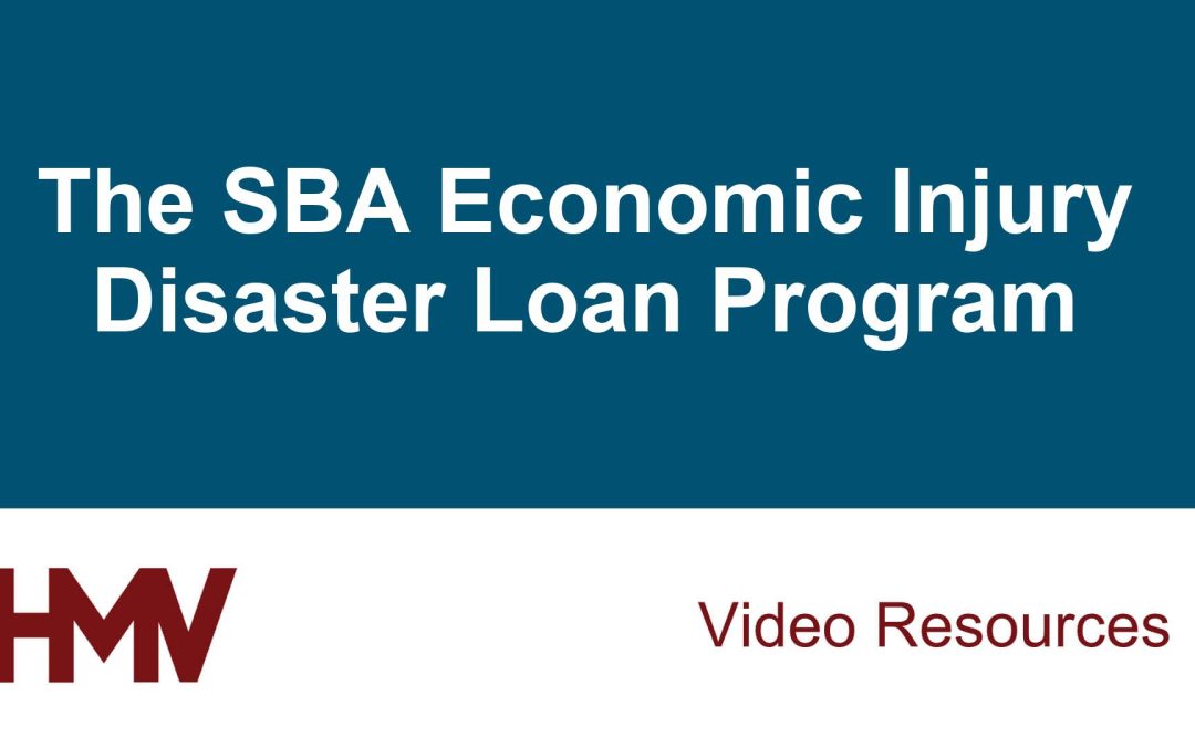 SBA Economic Injury Disaster Loan Program