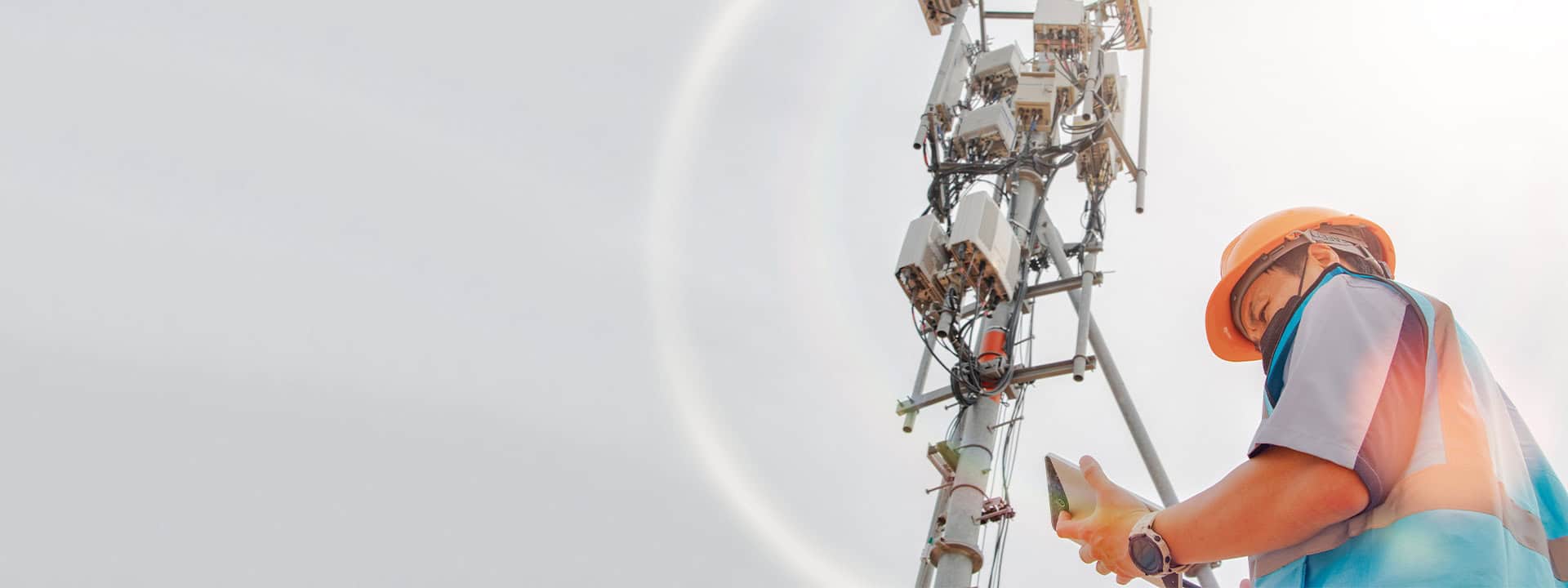 Telecommunications industry banner